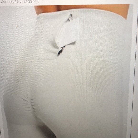 Gymshark vital rise seamless leggings small light grey marl - Picture 4 of 13